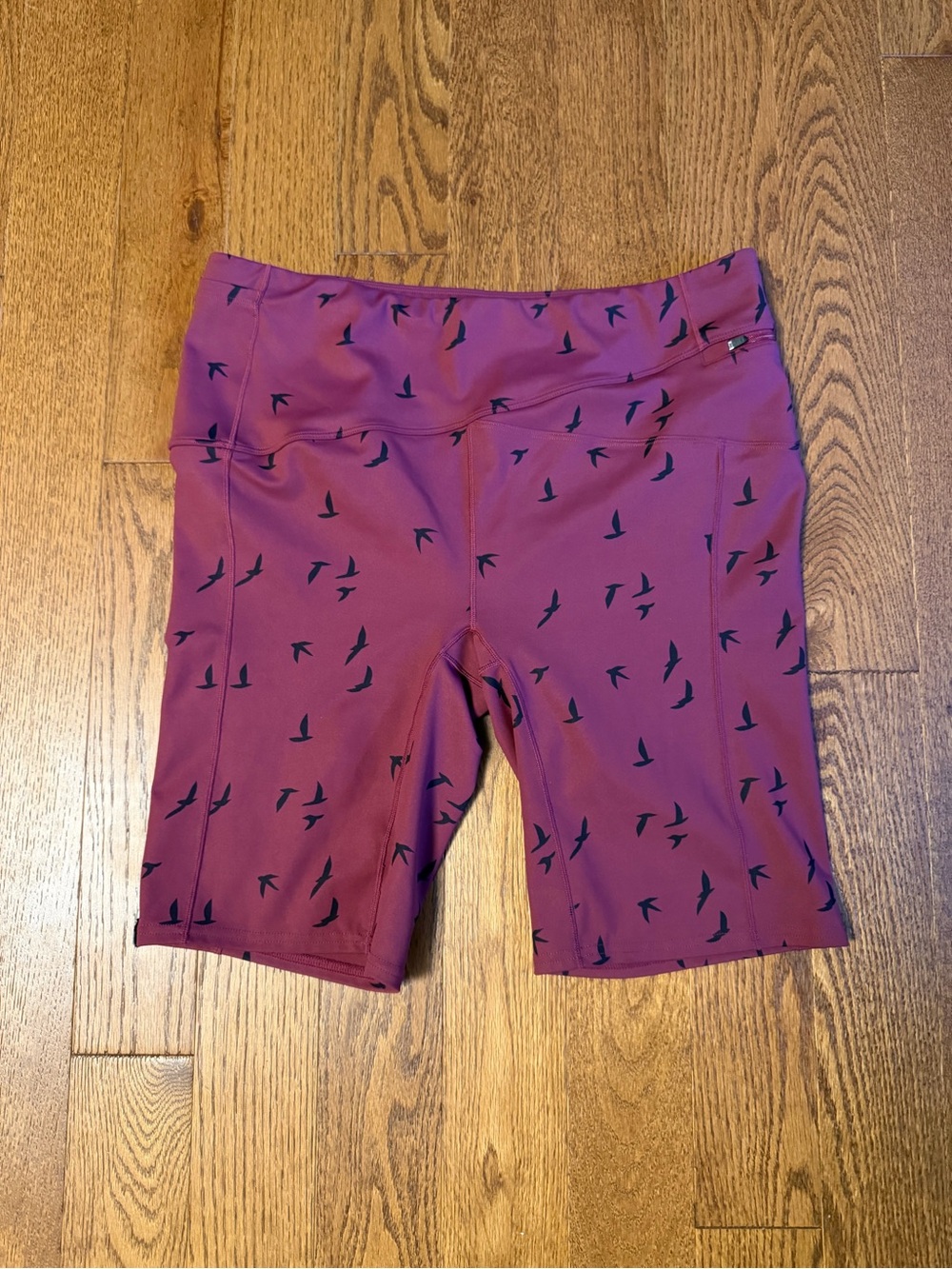NWT Oiselle Long Biker Shorts